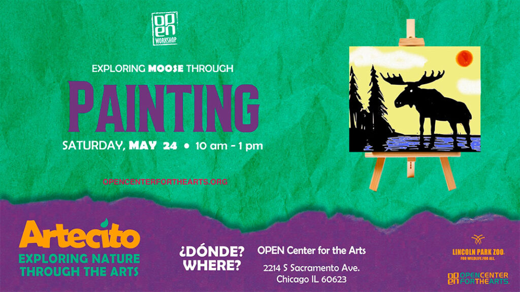 Artecito Moose and Painting
