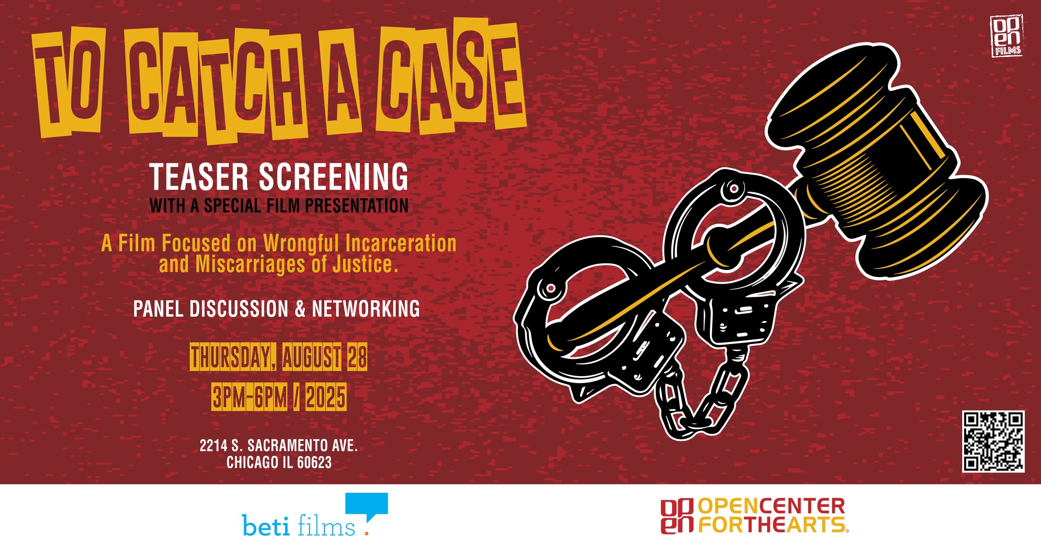 To Catch A Case – Teaser Screening
